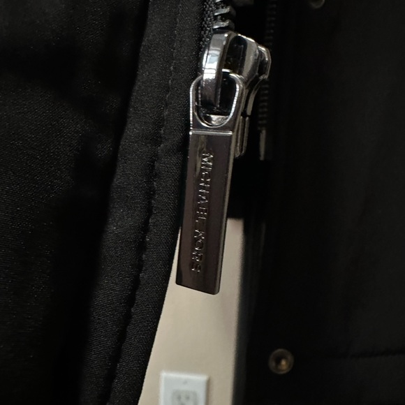 MICHAEL KORS Women's Black Coat Medium - Picture 13 of 17